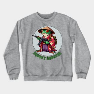 Shooting frog Crewneck Sweatshirt